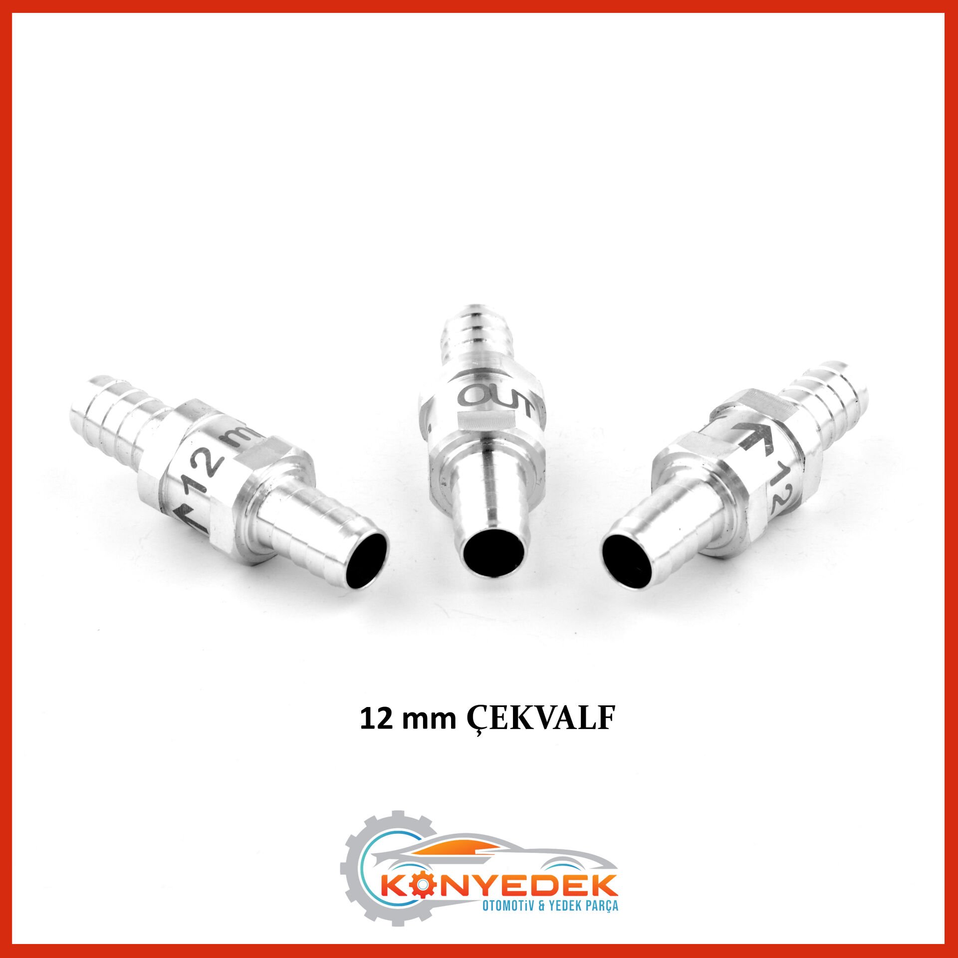 12 mm Check Valve (Çekvalf) - 50 Adet