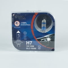 DELCO U.S.A H7 X-TREME VİSİON +%150 FAZLA IŞIK FAR AMPULÜ 12 VOLT (2 ADET)