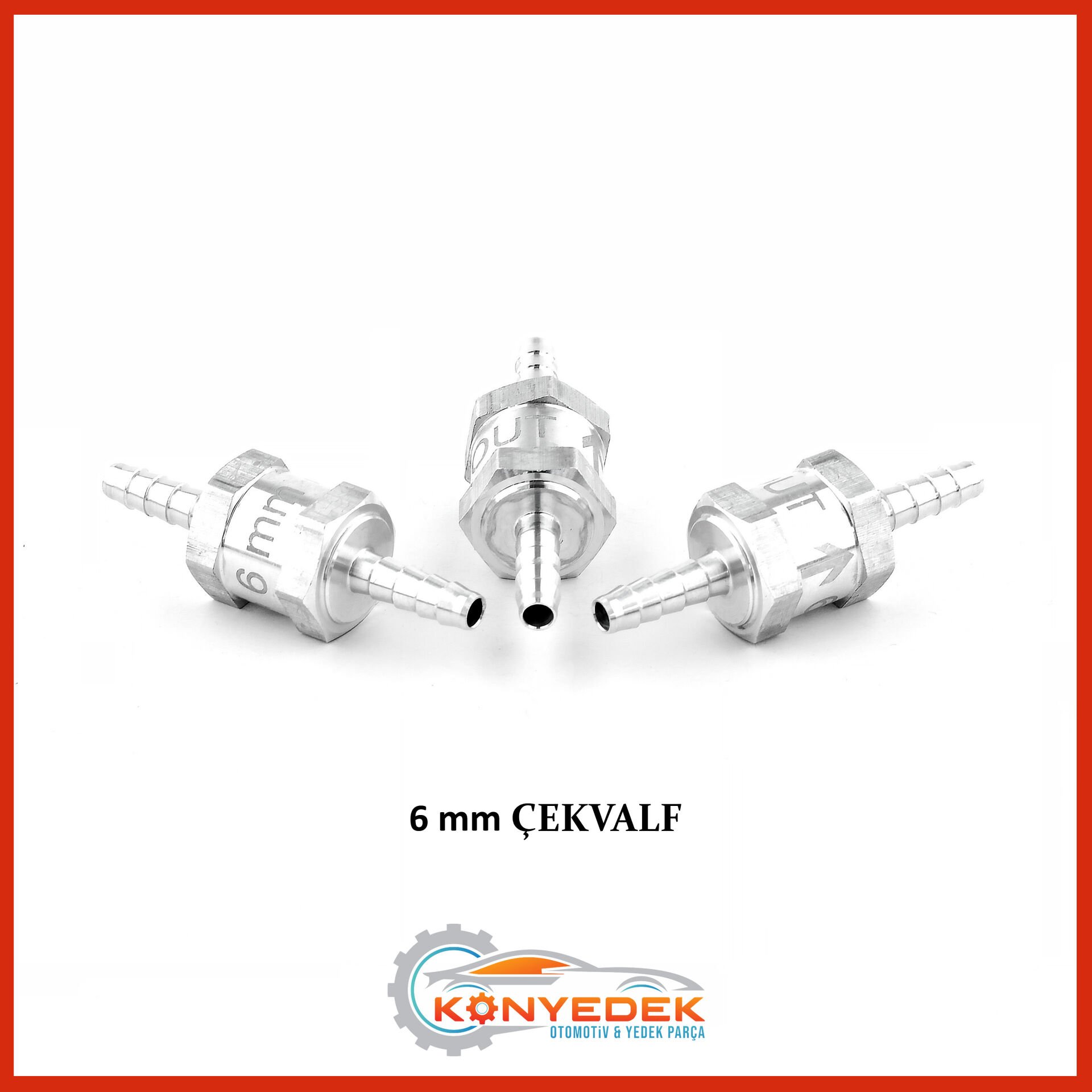 6 mm Check Valve (Çekvalf) - 50 Adet