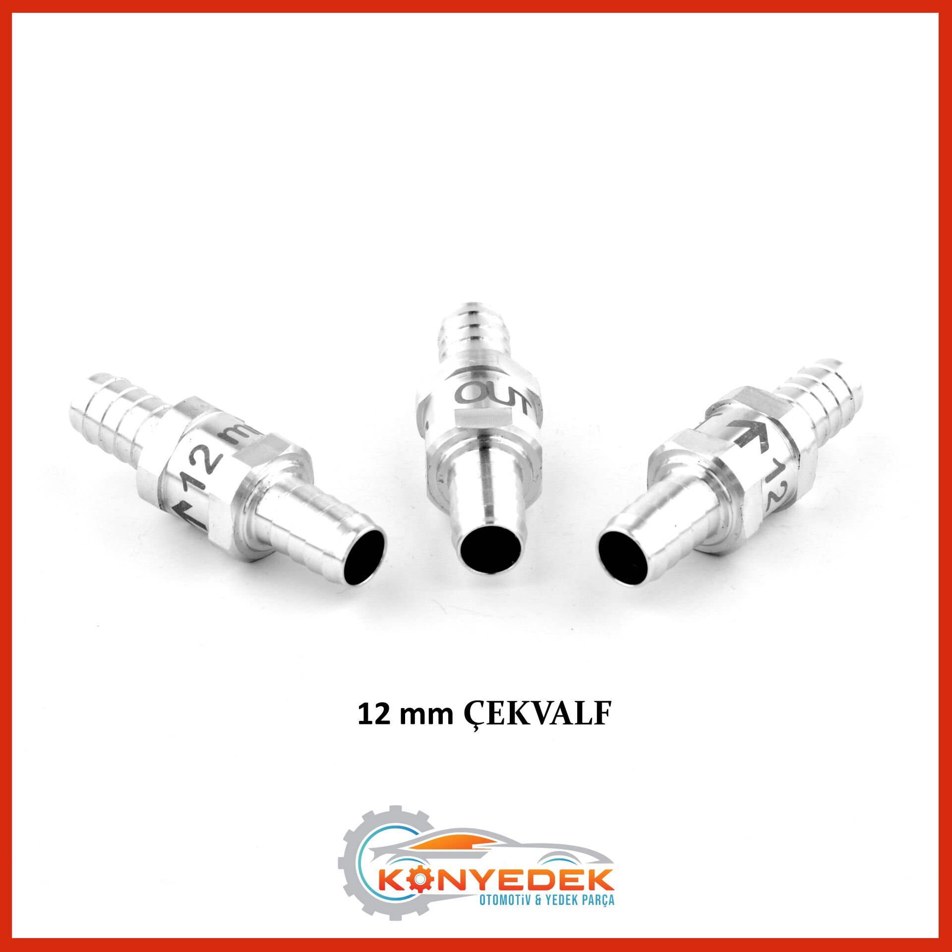 12 mm Check Valve (Çekvalf) - 50 Adet