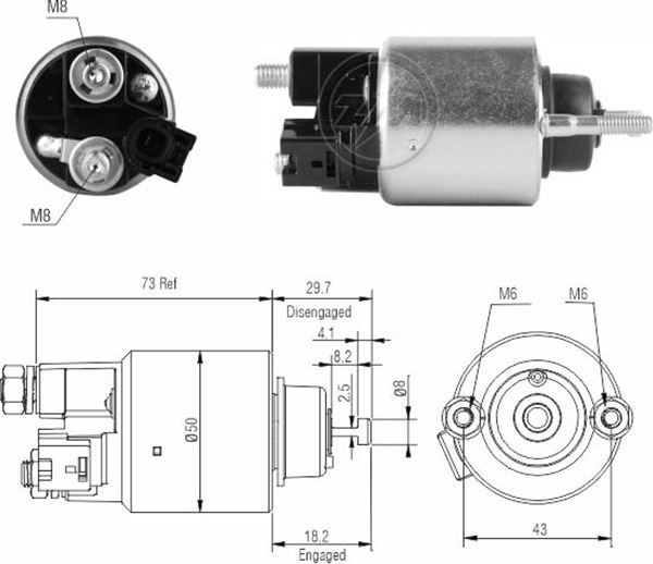 ZM 2709 DENSO 12V MARŞ OTOMATİĞİ GM PONTİAC LEXUS LX570 TOYOTA 1.6-1.8L