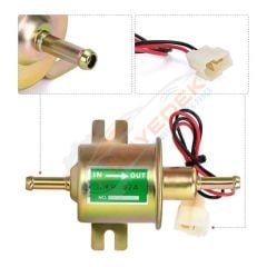 ÜNİVERSAL YAKIT POMPASI HEP-02A-24V VOLT 2.5-4 PSİ BENZİN - MAZOT - 60201225