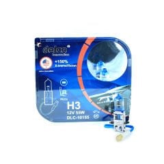 DLC-10155 12V AMPÜL H3 55WATT X-TREME VISION +150 FAZLA IŞIK İKİLİ SET