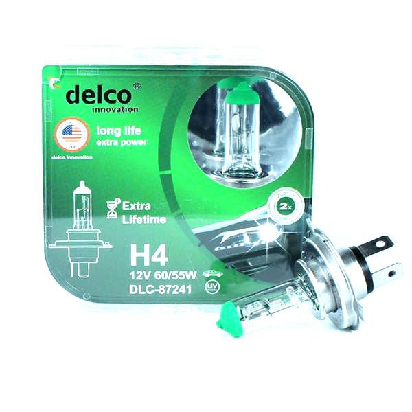 DLC-87241 12V AMPÜL H4 60-55 WATT LONG LİFE UZUN ÖMÜR İKİLİ SET