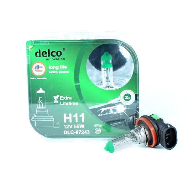 DLC-87243 12V AMPÜL H11 55 WATT LONG LİFE EXTRA POWER İKİLİ SET
