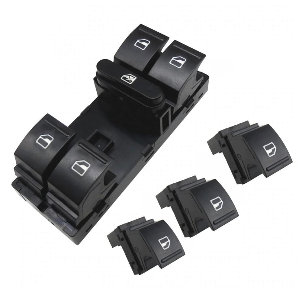 SEAT LEON CAM DÜĞMESİ ANAHTARI TAKIMI 2006--2012
