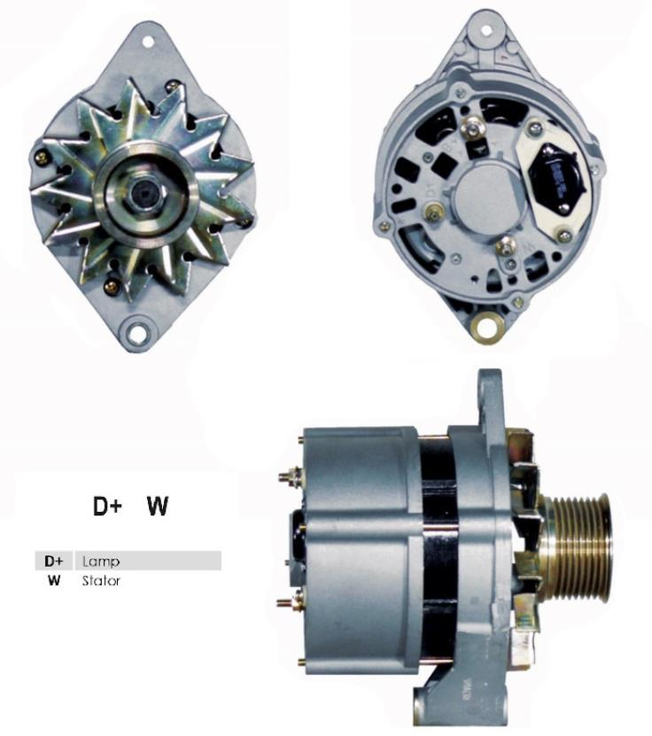 BMC PROFESYONEL DEV FATİH ŞARJ DİNAMOSU ALTERNATÖR 24 VOLT 55 AMPER
