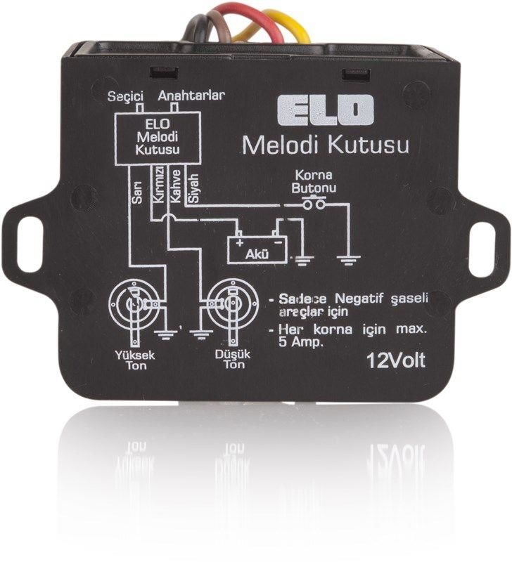 ELO 210.500.001 KORNA MELODİ KUTUSU 12 VOLT / 24 VOLT