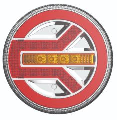 WOLFRAM 40101 10V - 30V STOP LAMBA HAMBURGER NEON R LEDLİ SAĞ 3 FONKSİYON