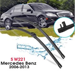 MERCEDES S SERİSİ W221 ÖN CAM MUZ SİLECEK TAKIMI 2006--2013