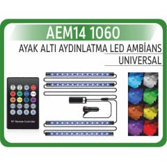 14 1060 12 V LED LAMBA AYAK ALTI ÜNİVERSAL KUMANDALI