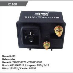 E1110-E1108 12V ISITMA RÖLESİ RENAULT 9 PEUGEOT J9 E1110 SGH 520