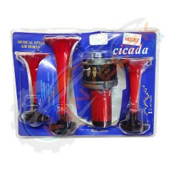 CARUB 12V Kompresörlü Melodili Havalı Korna BR2751514