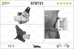 RENAULT TRAFİC ARKA CAM SİLECEK MOTORU ORJİNAL VALEO 2001--2007
