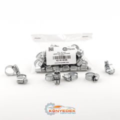 10 x 16 mm Metal Hortum Kelepçesi (500 Adet)