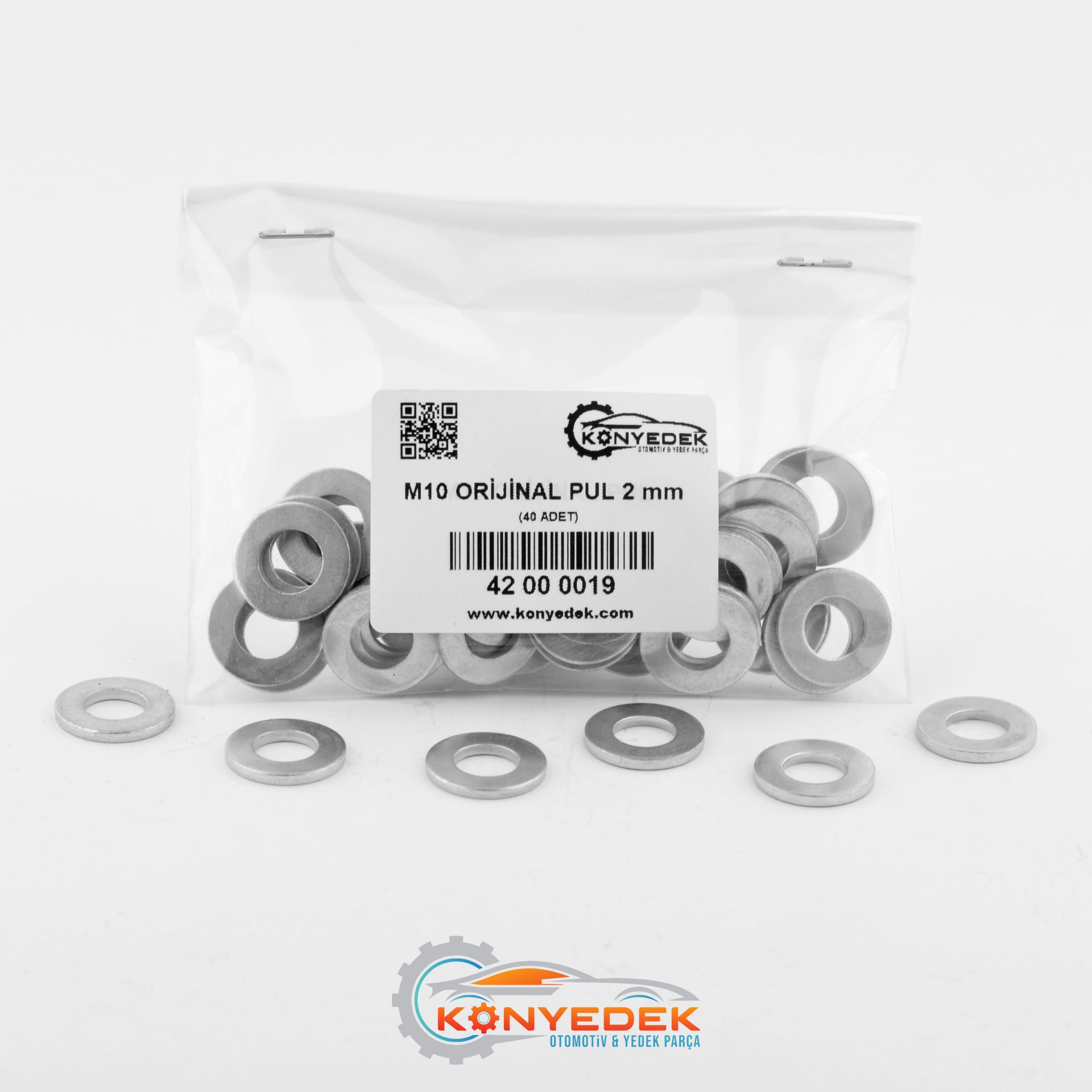 M10 Orijinal Pul 2 mm (1000 Adet)
