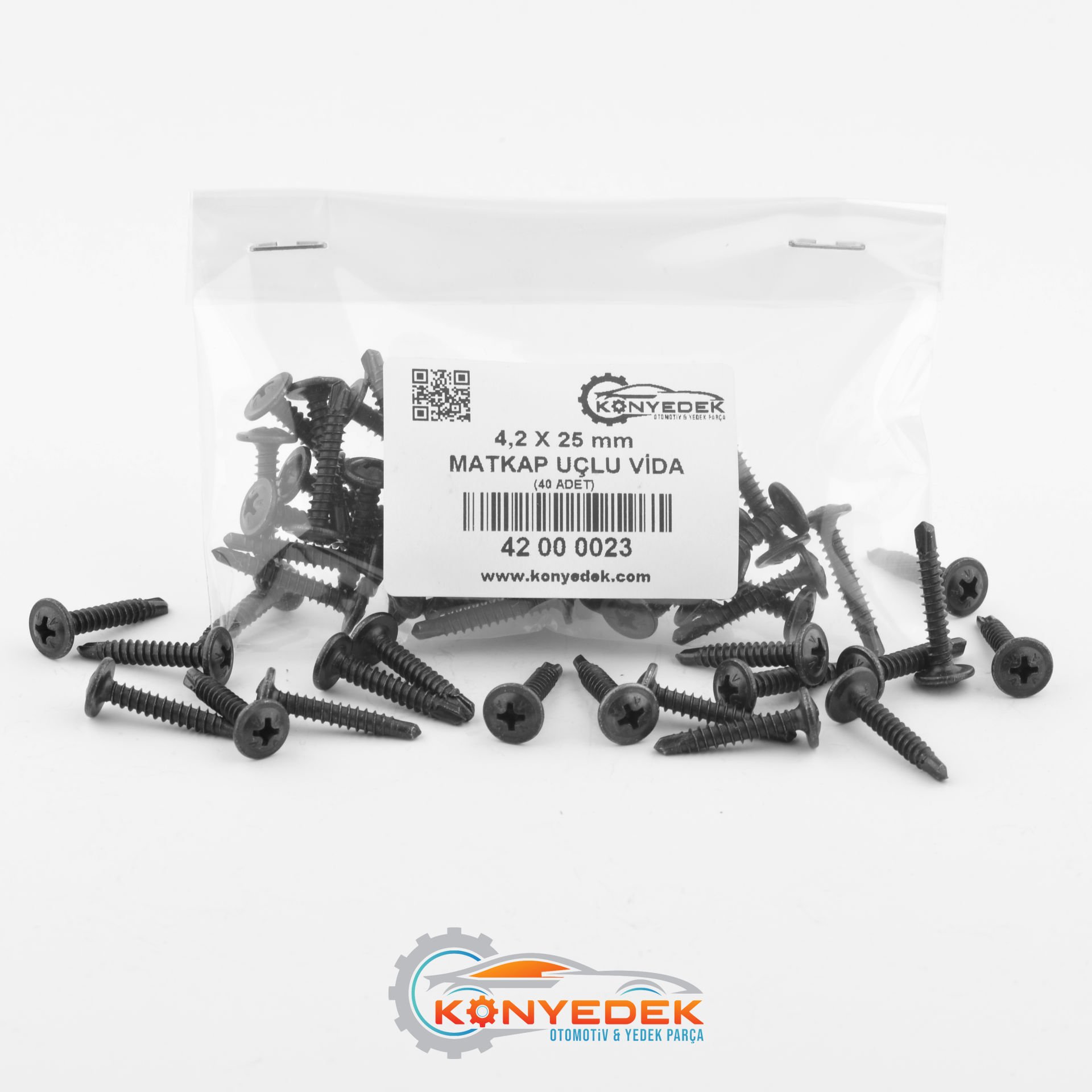 4,2 X 25 mm Matkap Uçlu - Akıllı Vida (1000 Adet)