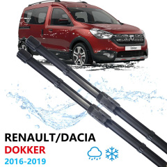 DACİA DOKKER ÖN CAM MUZ SİLECEK TAKIMI 2016--2019