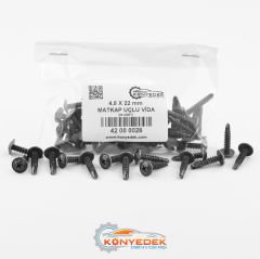 4,8 X 22 mm Matkap Uçlu - Akıllı Vida (1000 Adet)