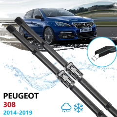PEUGEOT 308 ÖN CAM MUZ SİLECEK TAKIMI 2014--2019