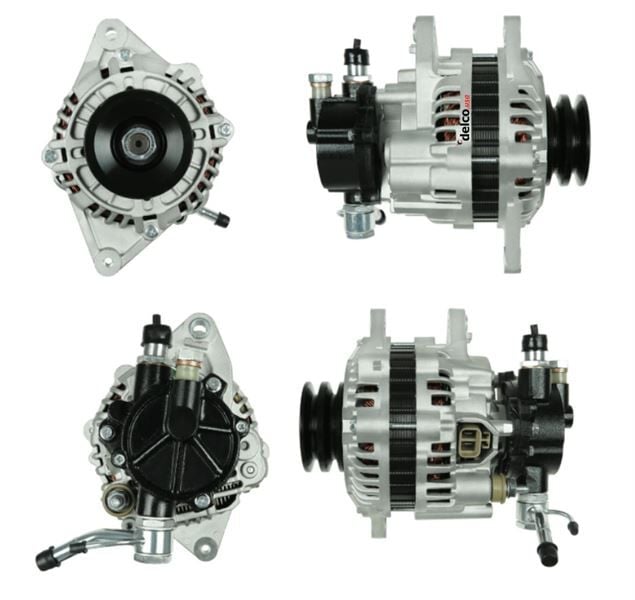 MITSUBISHI DLA575 12V ALTERNATÖR MITSUBISHI L300 KLİMALI 2.5TD - HYUNDAI STAREX 120AHM VAKUMLU İÇTEN SOGUTMA ÇİFT KASNAK