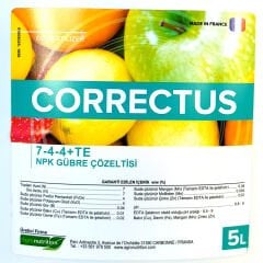 CORRECTUS 7-4-4+TE – NPK GÜBRE ÇÖZELTİSİ (5 Litre)