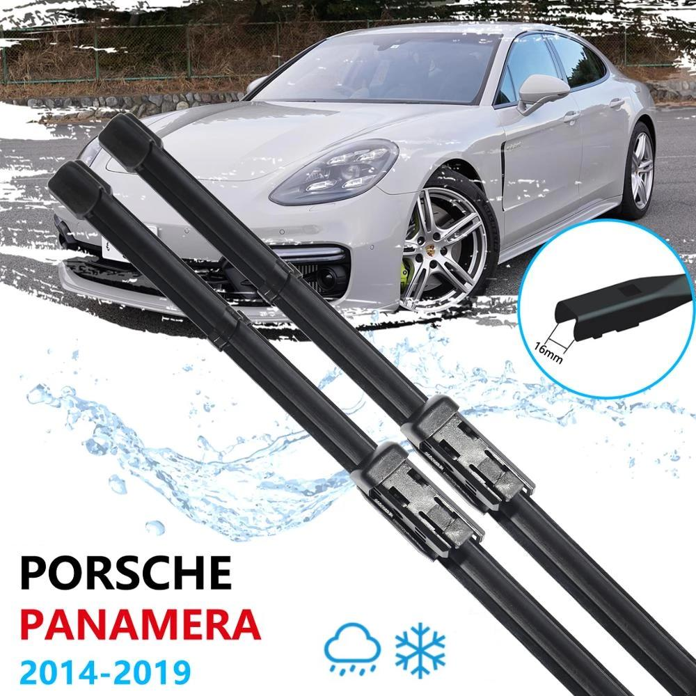 PORSCHE PANAMERA ÖN CAM MUZ SİLECEK TAKIMI 2014--2019