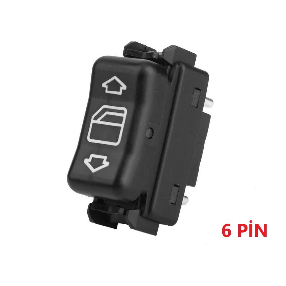 MERCEDES E SERİSİ W124 SOL ARKA CAM AÇMA DÜĞMESİ ANAHTARI