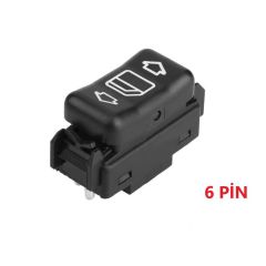 MERCEDES E SERİSİ W124 SOL ARKA CAM AÇMA DÜĞMESİ ANAHTARI