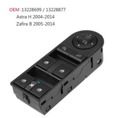 OPEL ASTRA H SOL DÖRTLÜ CAM ANAHTARI DÜĞMESİ 2004--2010