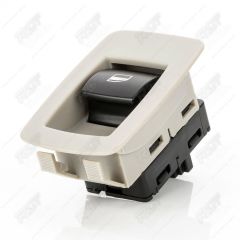 BMW X5 E70 TEKLİ CAM ANAHTARI DÜĞMESİ 2007--2013 BEYAZ