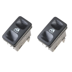 2 ADET VOLKSWAGEN POLO TEKLİ CAM AÇMA DÜĞMESİ ANAHTARI 1993--1999