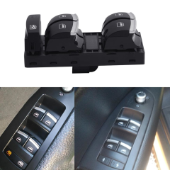 AUDİ A3 SOL DÖRTLÜ CAM AÇMA DÜĞMESİ ANAHTARI KROM 2005--2011