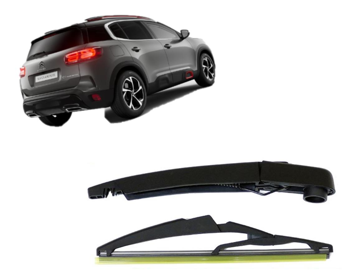 CİTROEN C5 AİRCROSS ARKA SİLECEK KOLU VE SÜPÜRGESİ 2019--2021