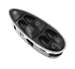 MERCEDES W211 E SERİSİ SOL DÖRTLÜ CAM DÜĞMESİ 2003--2009
