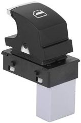 VOLKSWAGEN GOLF 5 - 6 TEKLİ KROM CAM DÜĞMESİ 2007--2013