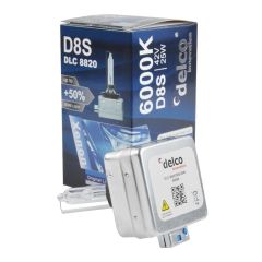 DELCO D8S 6000K +%50 FAZLA IŞIK BEYAZ OEM XENON FAR AMPULÜ