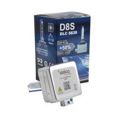 DELCO D8S 8000K +%50 FAZLA IŞIK BUZ MAVİSİ OEM XENON FAR AMPULÜ