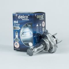 DELCO U.S.A H4 +%30 FAZLA IŞIK 12 VOLT H4 43T FAR AMPULÜ 60/55W 10 ADET