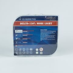 DELCO U.S.A H4 X-TREME VİSİON +%150 FAZLA IŞIK FAR AMPULÜ 12 VOLT