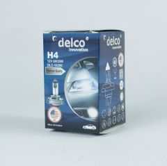 DELCO U.S.A H4 +%30 FAZLA IŞIK 12 VOLT 45T TABLALI AMPUL 60/55W 10 ADET