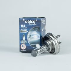 DELCO U.S.A H4 +%30 FAZLA IŞIK 12 VOLT 45T TABLALI AMPUL 60/55W 10 ADET