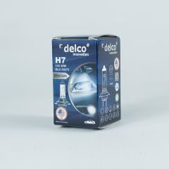 DELCO U.S.A H7 +%30 FAZLA IŞIK HALOGEN AMPUL 12 VOLT 55W 10 ADET PX26D