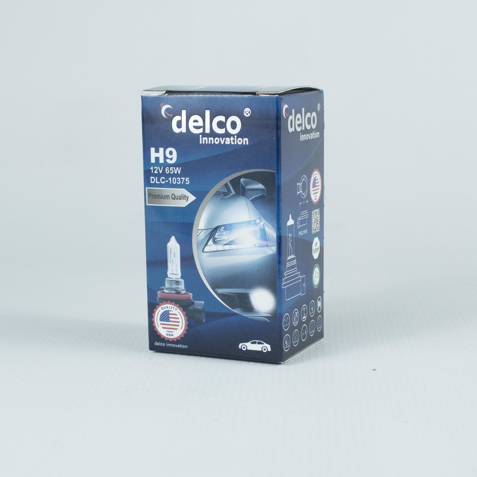 DELCO U.S.A H9 HALOGEN AMPUL 12 VOLT 65W PGJ19-5 10 ADET