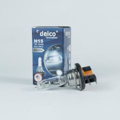 DELCO U.S.A H15 FAR AMPULÜ 12 VOLT 15/55W HALOGEN 10 ADET PGJ23T-1