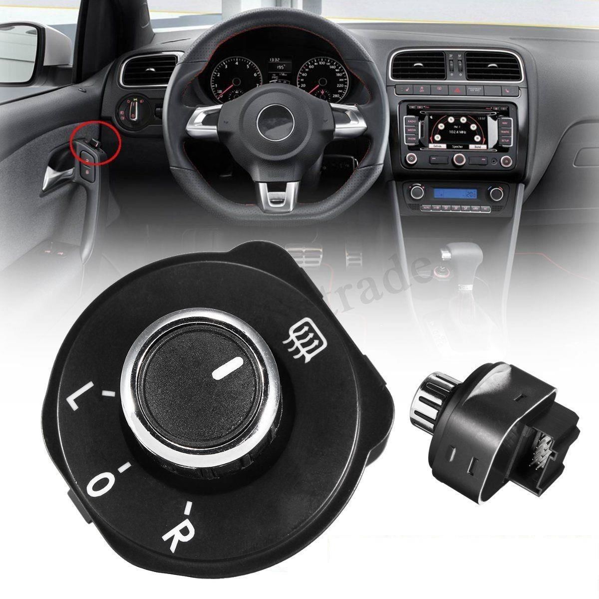 VOLKSWAGEN POLO AYNA AYAR DÜĞMESİ KROM 2011--2016