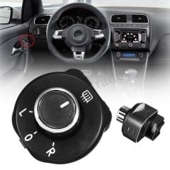 VOLKSWAGEN POLO AYNA AYAR DÜĞMESİ KROM 2011--2016