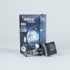 DELCO U.S.A H27 881 DÜZ SOKET PG13 27W 12 VOLT 10 ADET
