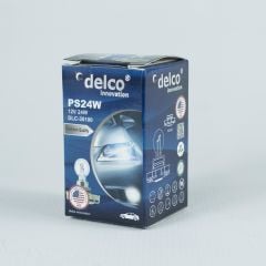 DELCO U.S.A GÜNDÜZ SÜRÜŞ AMPULÜ 12 VOLT DUYLU PS24W PG20-3 10 ADET