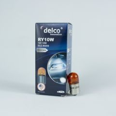 DELCO U.S.A 67 RY10W AMPUL NATUREL AMBER 12 VOLT 10W BA15S 10 ADET